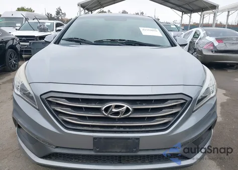 2015 Hyundai Sonata Sport из США, поврежденный, VIN 5NPE34AF7FH107906